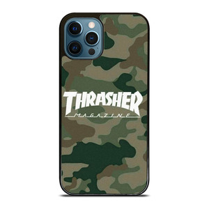 THRASHER SKATEBOARD CAMO iPhone 12 Pro Max Case Cover