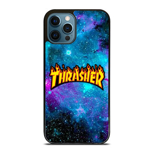 THRASHER SKATEBOARD NEBULA iPhone 12 Pro Max Case Cover