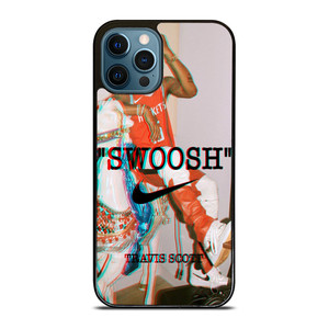 TRAVIS SCOTT NIKE SWOOSH iPhone 12 Pro Max Case Cover