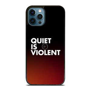 TWENTY ONE PILOTS QUIET IS VIOLENT iPhone 12 Pro Max Case Cover TWENTY ONE PILOTS QUIET IS VIOLENT iPhone 12 Pro Max Case Cover