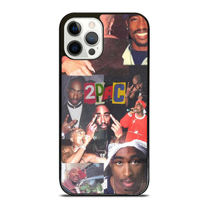 2PAC TUPAC SAKUR RAPPER COLLAGE iPhone 12 Pro Case Cover