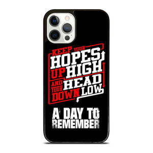 A DAY TO REMEMBER QUOTES iPhone 12 Pro Case Cover