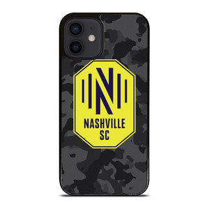 NASHVILLE SC MLS BLACK CAMO iPhone 12 Mini Case Cover