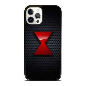 BLACK WIDOW MARVEL SYMBOL iPhone 12 Pro Case Cover