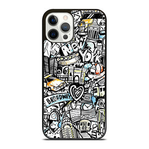 BROOKLYN NEW YORK ART iPhone 12 Pro Case Cover