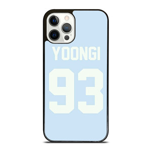 BTS BANGTAN BOYS SUGA 93 iPhone 12 Pro Case Cover