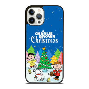 CHARLIE BROWN SNOOPY CHRISTMAS CARTOON iPhone 12 Pro Case Cover