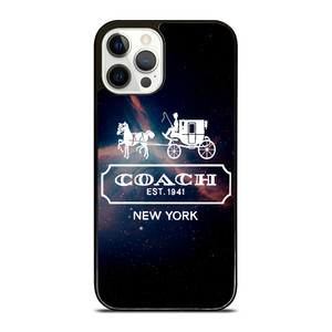 COACH NEW YORK NEBULA LOGO iPhone 12 Pro Case Cover