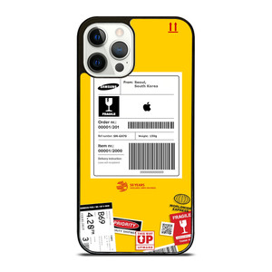 DHL SHIPPING EXPRESS LABEL APPLE iPhone 12 Pro Case Cover
