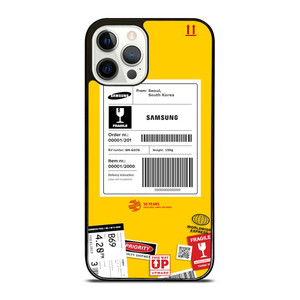 DHL SHIPPING EXPRESS LABEL SAMSUNG iPhone 12 Pro Case Cover