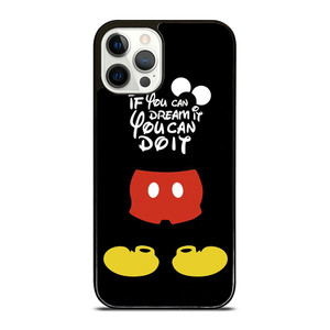 DISNEY MICKEY MOUSE QUOTES iPhone 12 Pro Case Cover