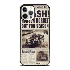 DOG HUDSON HORNET CARS MAGAZINE iPhone 12 Pro Case Cover