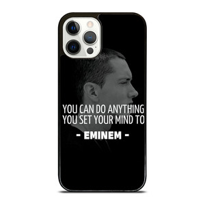 EMINEM RAPPER QUOTES iPhone 12 Pro Case Cover EMINEM RAPPER QUOTES iPhone 12 Pro Case Cover
