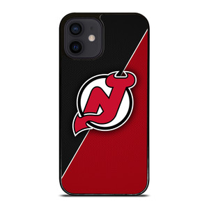 NEW JERSEY DEVILS NHL HOCKEY LOGO iPhone 12 Mini Case Cover NEW JERSEY DEVILS NHL HOCKEY LOGO iPhone 12 Mini Case Cover