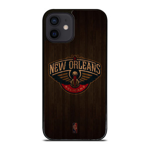 NEW ORLEANS PELICANS BASKETBALL COURT NBA iPhone 12 Mini Case Cover