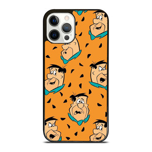 FRED FLINTSTONE CARTOON PATTERN iPhone 12 Pro Case Cover