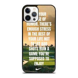 GOLF NIKE QUOTES iPhone 12 Pro Case Cover