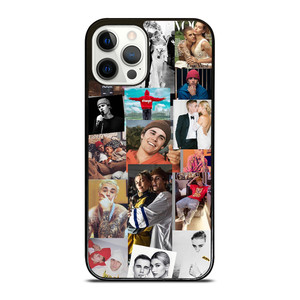 JUSTIN AND HAILEY BIEBER COLLAGE iPhone 12 Pro Case Cover