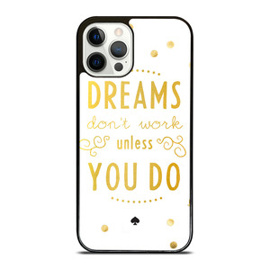 KATE SPADE NEW YORK QUOTES 2 iPhone 12 Pro Case Cover
