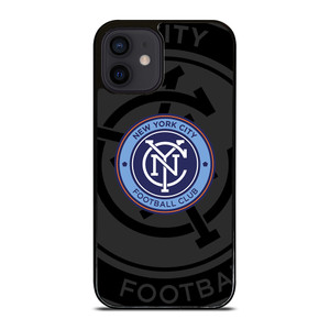 NEW YORK CITY FC MLS BLACK iPhone 12 Mini Case Cover NEW YORK CITY FC MLS BLACK iPhone 12 Mini Case Cover