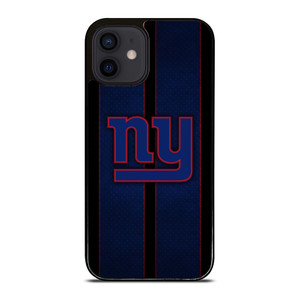 NEW YORK GIANTS NFL METAL STRIPE iPhone 12 Mini Case Cover NEW YORK GIANTS NFL METAL STRIPE iPhone 12 Mini Case Cover