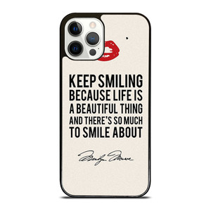 MARILYN MONROE QUOTES iPhone 12 Pro Case Cover MARILYN MONROE QUOTES iPhone 12 Pro Case Cover
