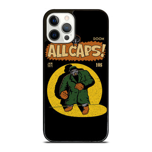 MF DOOM MADLIB ALL CAPS iPhone 12 Pro Case Cover MF DOOM MADLIB ALL CAPS iPhone 12 Pro Case Cover