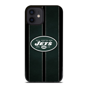 NEW YORK JETS NFL METAL STRIPE iPhone 12 Mini Case Cover