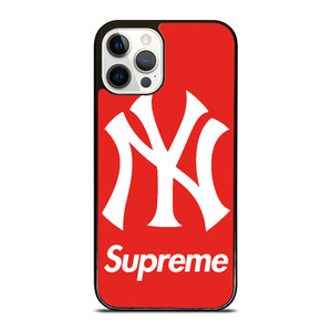 NEW YORK YANKEES X SUPREME RED iPhone 12 Pro Case Cover