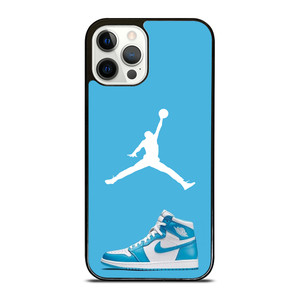 NIKE AIR JORDAN BLUE iPhone 12 Pro Case Cover