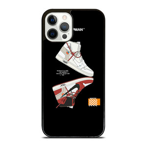NIKE AIR JORDAN JUMPMAN OFF WHITE iPhone 12 Pro Case Cover