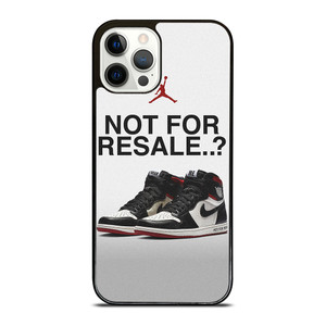 NIKE AIR JORDAN RETRO NOT FOR RESALE iPhone 12 Pro Case Cover
