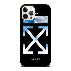OFF WHITE SKY BLUE iPhone 12 Pro Case Cover OFF WHITE SKY BLUE iPhone 12 Pro Case Cover