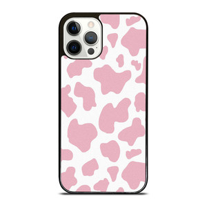 PINK COW PATTERN iPhone 12 Pro Case Cover