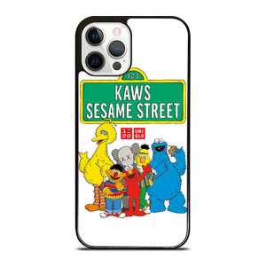 SESAME STREET MUPPETS X KAWS UNIQLO iPhone 12 Pro Case Cover