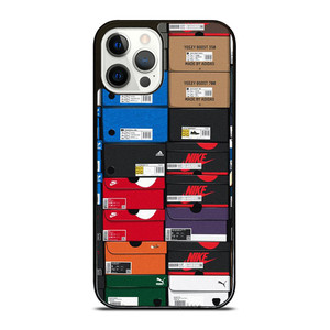 SNEAKERS BOX STACKED iPhone 12 Pro Case Cover