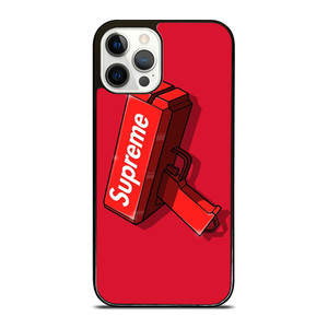 SUPREME MONEY GUN iPhone 12 Pro Case Cover