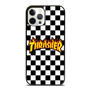 THRASHER SKATEBOARD CHECKERBOARD iPhone 12 Pro Case Cover