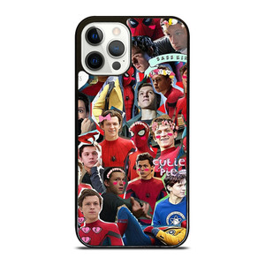 TOM HOLLAND SPIDERMAN COLLAGE iPhone 12 Pro Case Cover