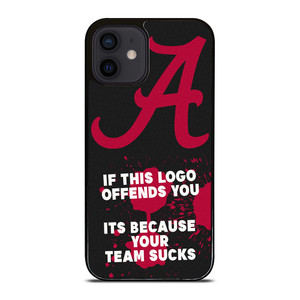 ALABAMA CRIMSON TIDE FOOTBALL FUNNY iPhone 12 Mini Case Cover