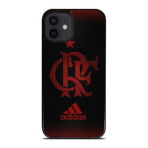 CR FLAMENGO FOOTBALL ADIDAS iPhone 12 Mini Case Cover CR FLAMENGO FOOTBALL ADIDAS iPhone 12 Mini Case Cover