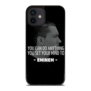 EMINEM RAPPER QUOTES iPhone 12 Mini Case Cover