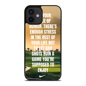 GOLF NIKE QUOTES iPhone 12 Mini Case Cover GOLF NIKE QUOTES iPhone 12 Mini Case Cover