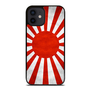 JAPAN RISING SUN FLAG iPhone 12 Mini Case Cover JAPAN RISING SUN FLAG iPhone 12 Mini Case Cover