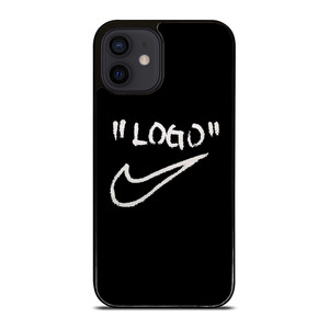NIKE X OFF WHITE STROKE iPhone 12 Mini Case Cover NIKE X OFF WHITE STROKE iPhone 12 Mini Case Cover