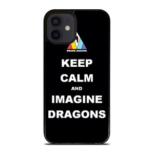 KEEP CALM AND IMAGINE DRAGONS iPhone 12 Mini Case Cover KEEP CALM AND IMAGINE DRAGONS iPhone 12 Mini Case Cover