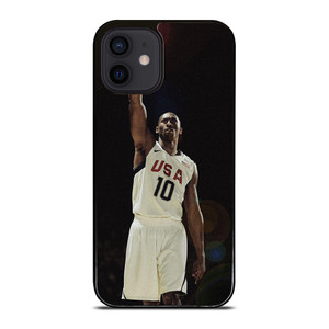 KOBE BRYANT USA BASKETBALL iPhone 12 Mini Case Cover KOBE BRYANT USA BASKETBALL iPhone 12 Mini Case Cover