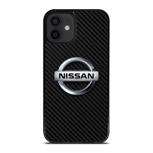 NISSAN AUTOMOBILE CARBON FIBER iPhone 12 Mini Case Cover NISSAN AUTOMOBILE CARBON FIBER iPhone 12 Mini Case Cover
