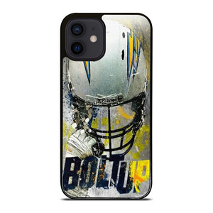 LOS ANGELES CHARGERS FOOTBALL BOLT UP iPhone 12 Mini Case Cover LOS ANGELES CHARGERS FOOTBALL BOLT UP iPhone 12 Mini Case Cover