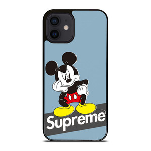 MICKEY MOUSE SUPREME BLUE iPhone 12 Mini Case Cover MICKEY MOUSE SUPREME BLUE iPhone 12 Mini Case Cover